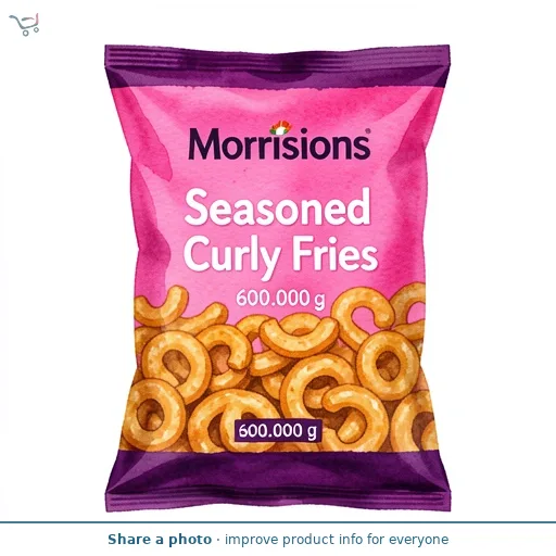 Morrisons Seasoned Curly Fries
