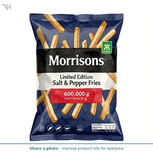 Morrisons Limited Edition Salt & Pepper Fries 