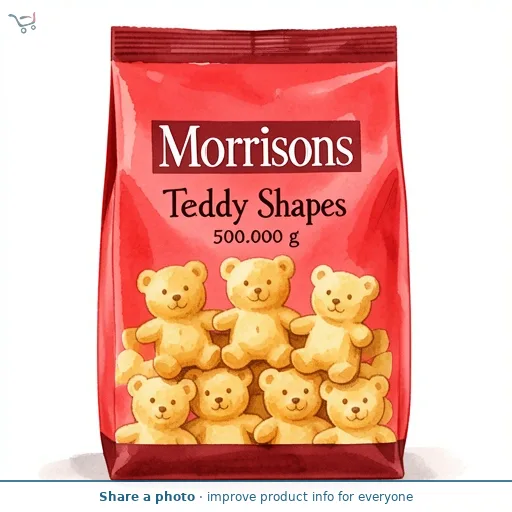 Morrisons Potato Teddy Shapes