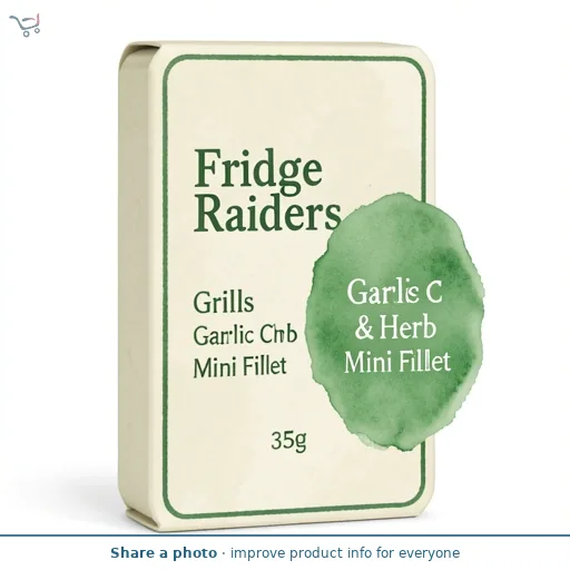 Fridge Raiders Grills Garlic & Herb Chicken Mini Fillet 35g