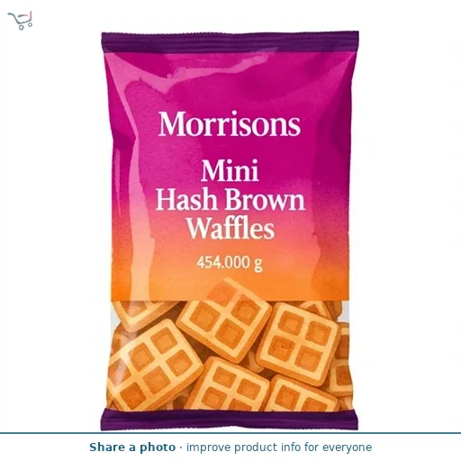 Morrisons Mini Hash Brown Waffles