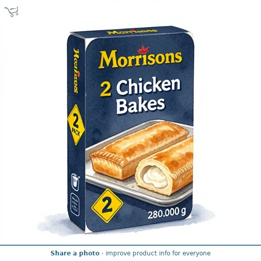 Morrisons 2 Chicken Bakes