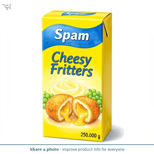 Spam Cheesy Fritters 