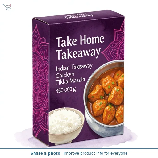 Take Home Takeaway Indian Takeaway Chicken Tikka Masala 