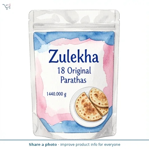 Zulekha 18 Original Parathas 1440g