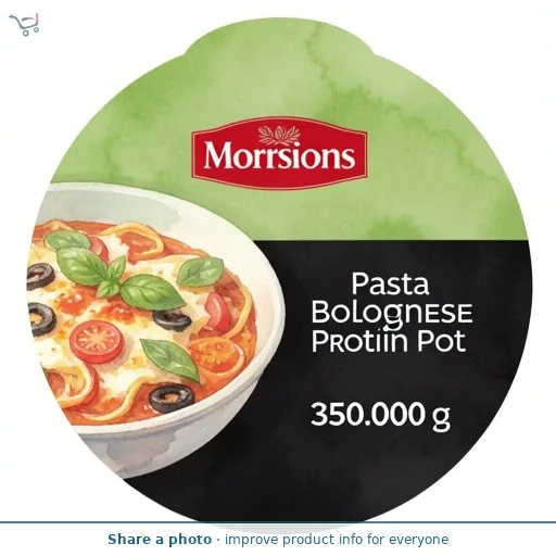 Morrisons Pasta Bolognese Protein Pot 