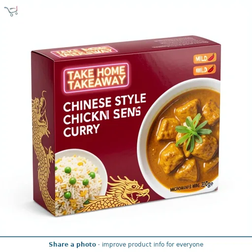 Take Home Takeaway Chinese Style Chicken Curry