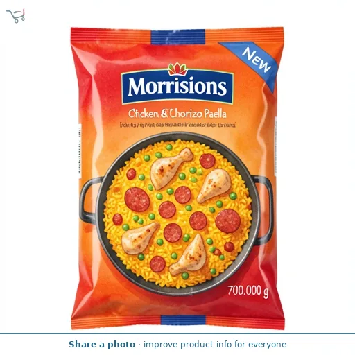 Morrisons Chicken & Chorizo Paella 700g