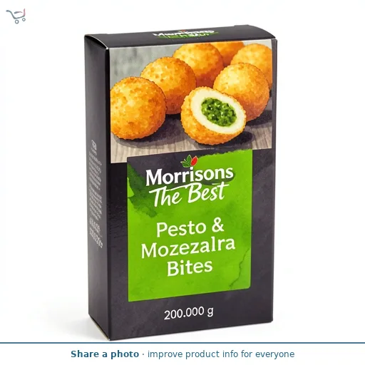 Morrisons The Best Pesto & Mozzarella Bites 200g
