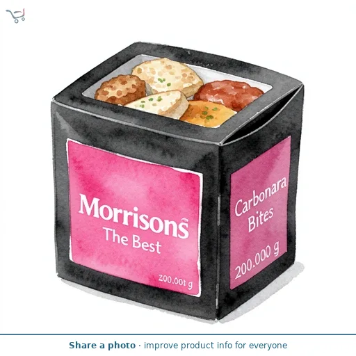 Morrisons The Best Carbonara Bites 200g