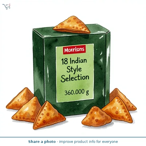 Morrisons 18 Indian Style Selection 360g