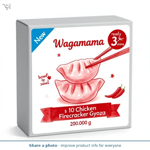 Wagamamas 10 Chicken Firecracker Gyoza 200g