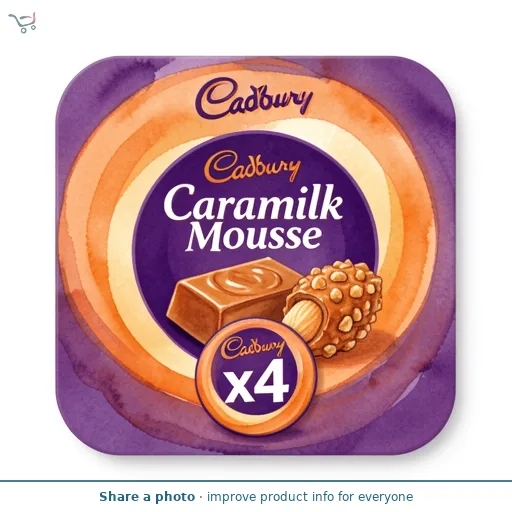 Cadbury Caramilk Mousse