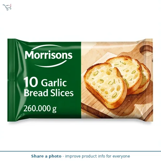 Morrisons 10 Garlic Bread Slices 