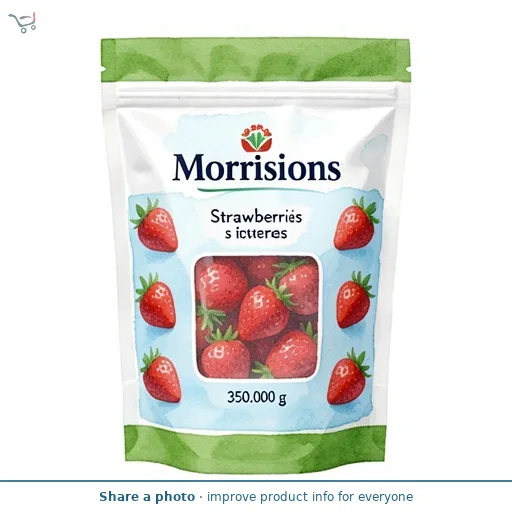 Morrisons Strawberries 350g Punnet