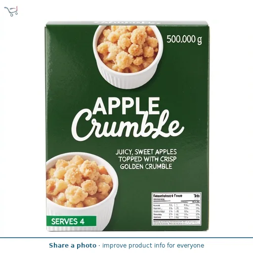 Morrisons Apple Crumble  