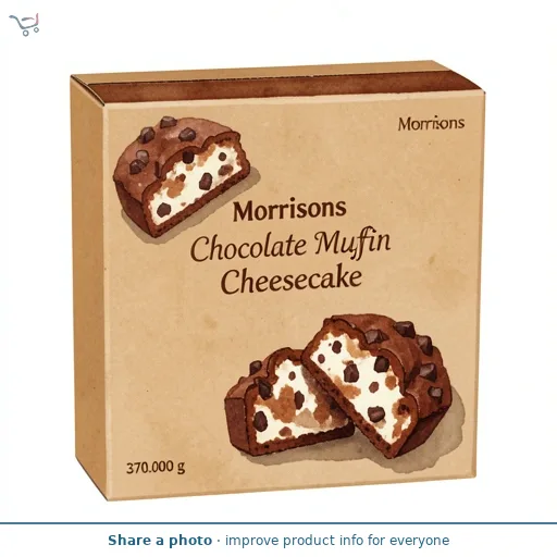 Morrisons Chocolate Chip Muffin Cheesecake 