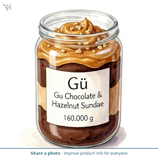 Gu Chocolate & Hazelnut Sundae 