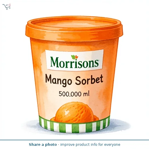 Morrisons Mango Sorbet 500ml