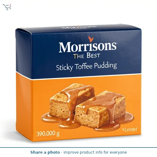 Morrisons The Best Sticky Toffee Pudding 