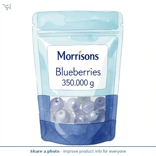 Morrisons Blueberries  350g