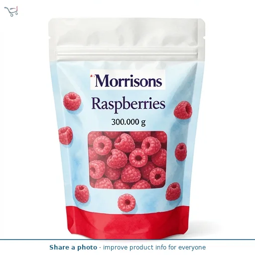 Morrisons Raspberries 300g