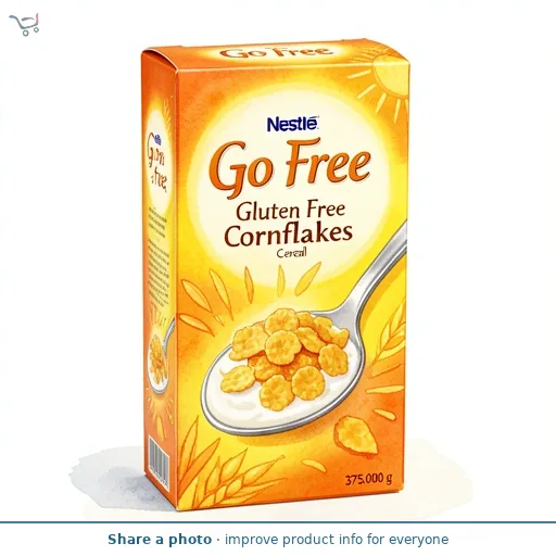 Nestle Go Free Gluten Free Cornflakes Cereal 375g