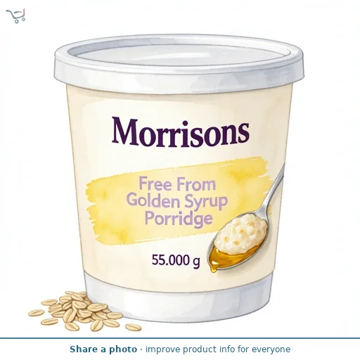 Morrisons Free From Golden Syrup Porridge