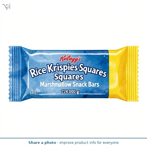 Kellogg's Rice Krispies Squares Marshmallow Snack Bars 8 x 28g