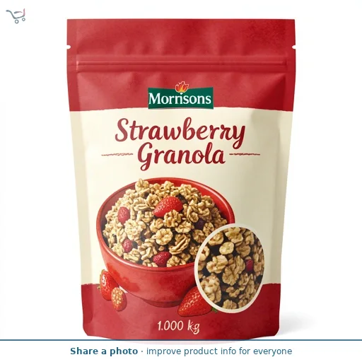 Morrisons Strawberry Granola