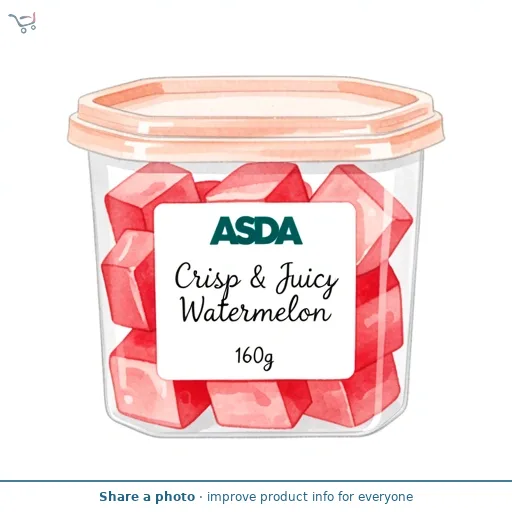 ASDA Crisp & Juicy Watermelon 160g