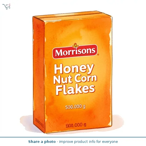 Morrisons Honey Nut Corn Flakes 500g