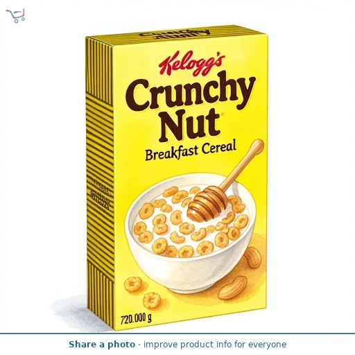 Kellogg's Crunchy Nut Breakfast Cereal 720g