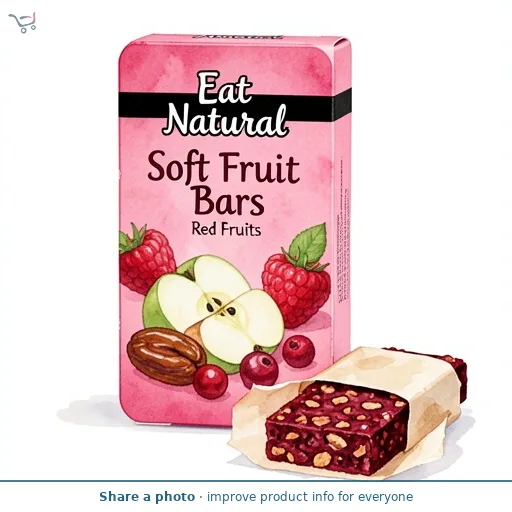 Eat Natural Soft Fruit Bars Red Fruits