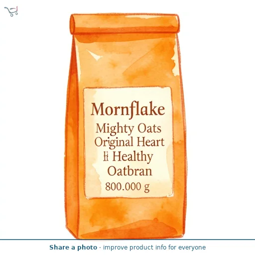 Mornflake Mighty Oats Original Heart Healthy Oatbran