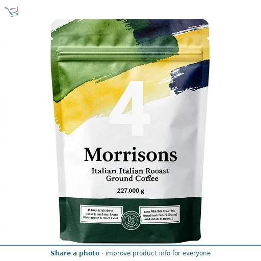 Morrisons Italian Roast & Ground Coffee 