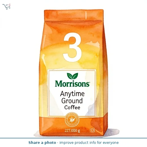 Morrisons Anytime Ground Coffee
