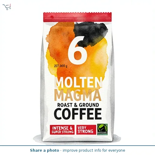 Morrisons Molten Magma Ground Coffee 