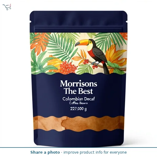 Morrisons The Best Colombian Decaf Coffee Beans 227g