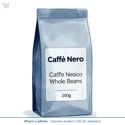 Caffe Nero Classico Whole Beans 200g