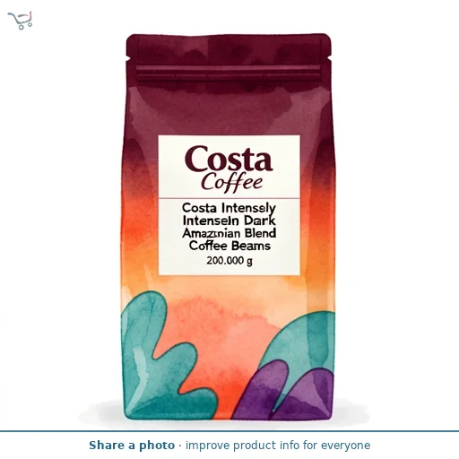 Costa Intensely Dark Amazonian Blend Coffee Beans
