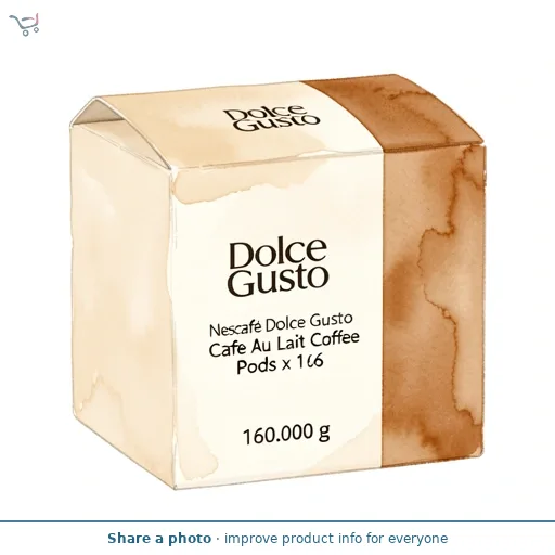 Nescafe Dolce Gusto Cafe Au Lait Coffee Pods x 16