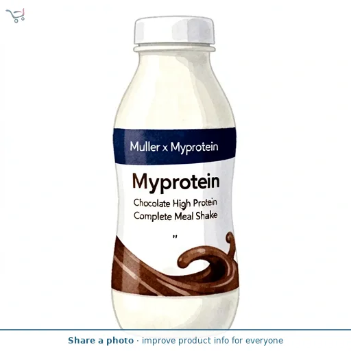 Muller Myprotein Chocolate High Protein Complete Meal Shake 500ml