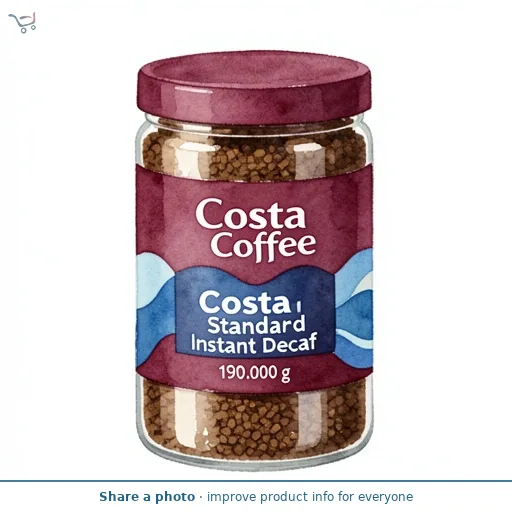 Costa Standard Instant Decaf 