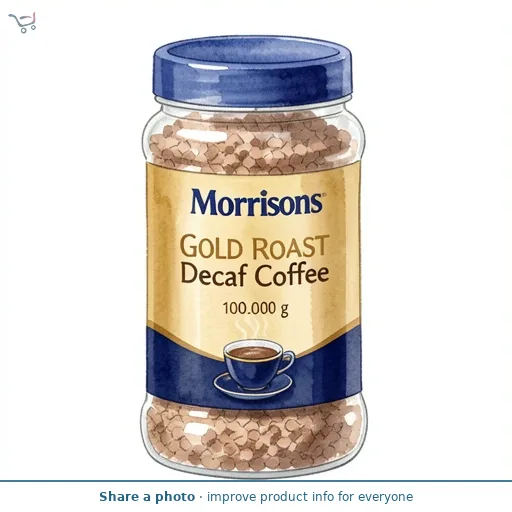Morrisons Gold Roast Decaf Coffee