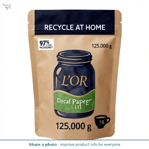 L'OR Decaf Paper Refill