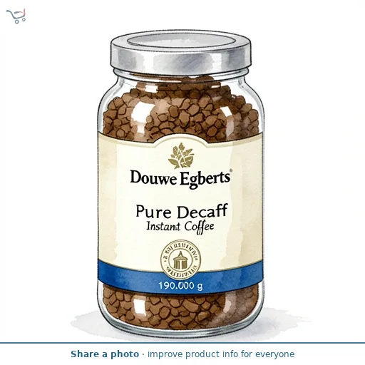 Douwe Egberts Pure Decaff Instant Coffee