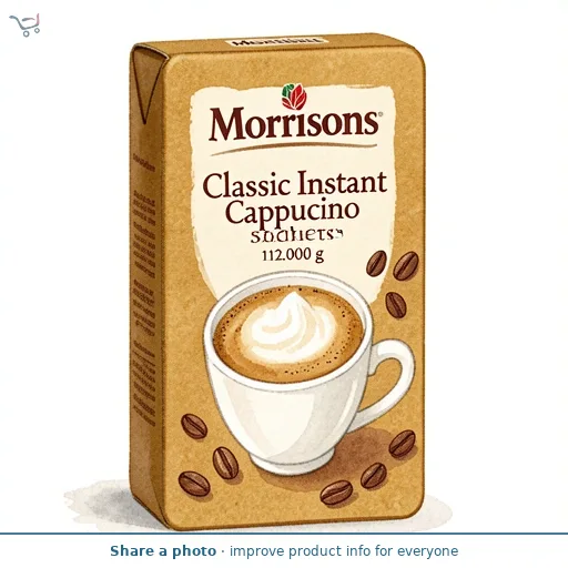 Morrisons Classic Instant Cappucino Sachets