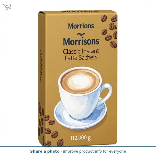 Morrisons Classic Instant Latte Sachets 