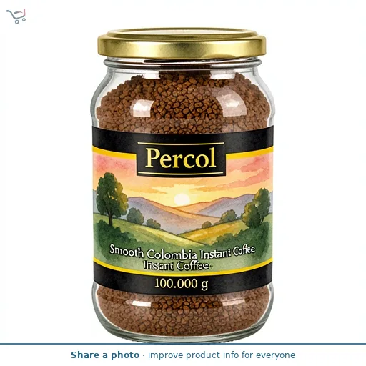 Percol Smooth Colombia Instant Coffee